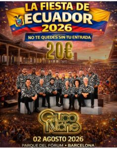 Fiesta del Ecuador Barcelona 2026