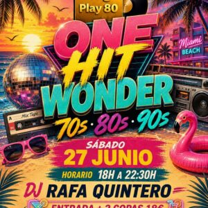 Tardeo Éxitos Veraniegos 70s 80s 90s ⛱️