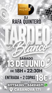 Tardeo De Blanco Con Los 70s 80s 90s