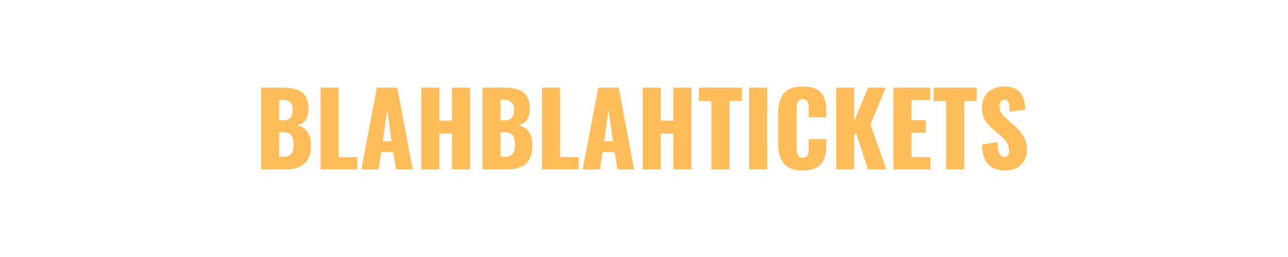 Blahblahtickets