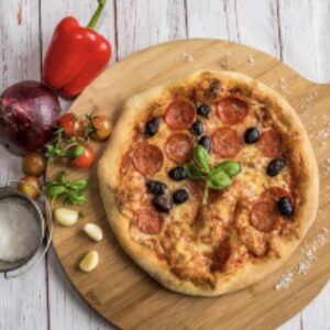 Fiesta de pizza casera en Nueva York