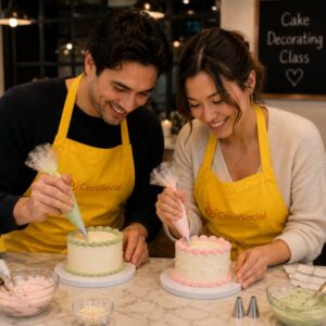 Taller de Decoración de Pasteles: Técnicas de Tubería con Buttercream