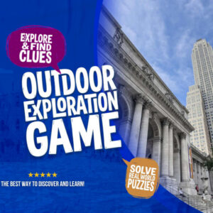 Juego de exploración al aire libre «Superhéroes en Nueva York»