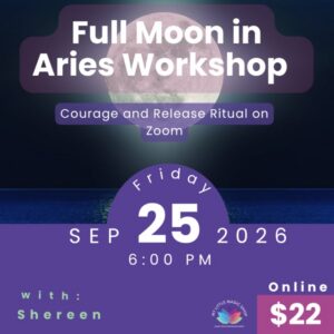 Moon Magic Online – Taller de Luna Llena en Aries