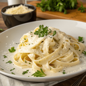 Italian Classics: Fettuccine Caseras y Panna Cotta en NYC