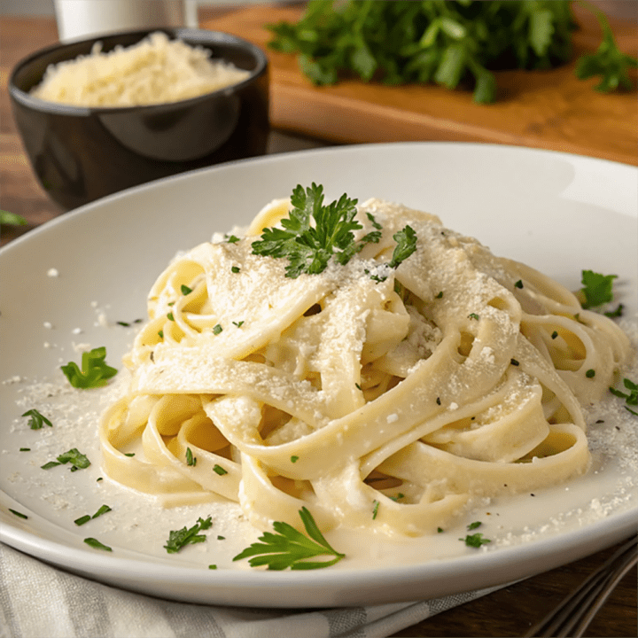 Italian Classics: Fettuccine Caseras y Panna Cotta en NYC