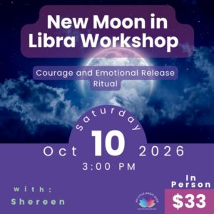 Taller de Astro: Luna Nueva en Libra
