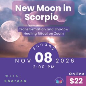 Moon Magic Online – New Moon in Scorpio Workshop
