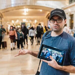 El recorrido a pie de los superhéroes por Nueva York