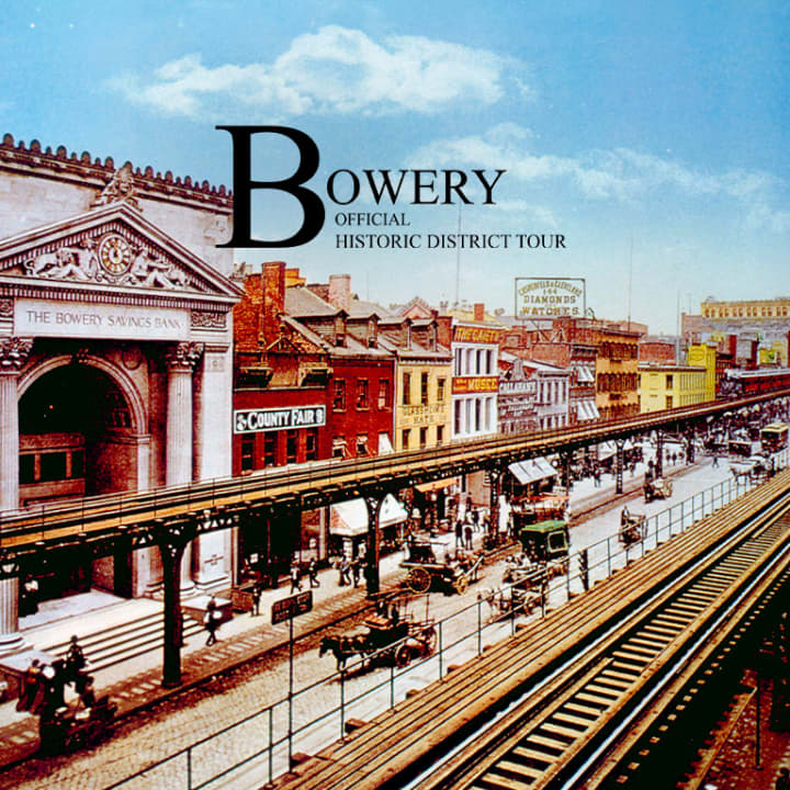 Recorrido oficial por el distrito histórico de Bowery