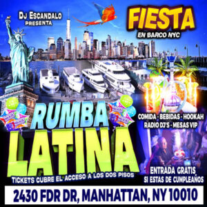 LA FIESTA EN BARCO #1 DE MANHATTAN NUEVA YORK