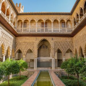 Entrada al Real Alcázar con audioguía