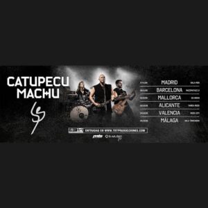 CATUPECU MACHU en VALENCIA (SALA ROCK CITY)