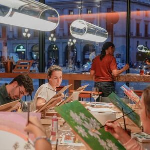 Pinta & Vermutea con vistas en Ocean Drive Madrid