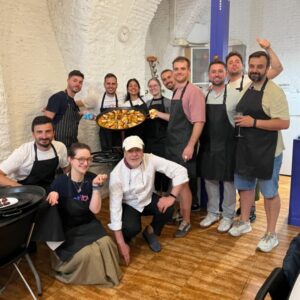 Paella cooking workshop in Madrid