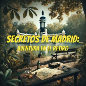 Secrets of Madrid: Outdoor Puzzle Game in El Retiro Park