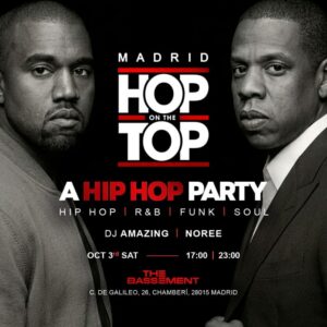 Hop on The Top MADRID – Hip Hop / R&B / Funk / Soul – The Bassement Club