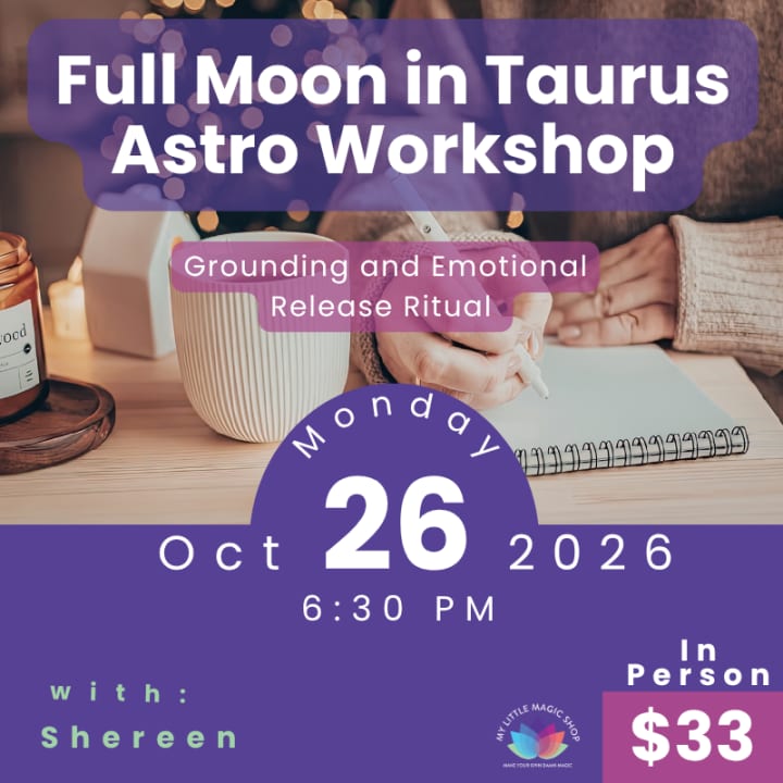 Taller de Astro: Luna Llena en Tauro