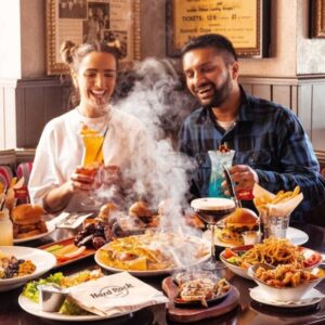 Experiencia gastronómica en el Hard Rock Cafe del estadio de los Yankees