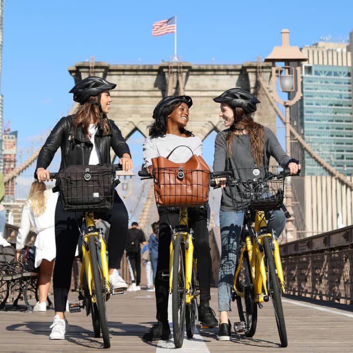 Recorre en bici el puente de Brooklyn