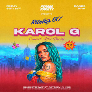 Karol G Concert After Party en el legendario bar colombiano Ritmos NYC