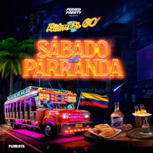 Sábado de fiesta: Fiesta de salsa colombiana, vallenato y reguetón