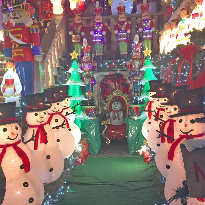 Recorrido a pie por las luces de Navidad de Brooklyn en Dyker Heights