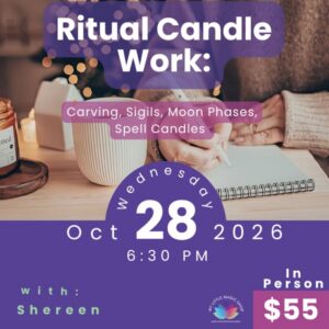 Ritual Candle Work: Tallado, Sigilos y Fases Lunares