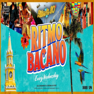Ritmos Bacano: Fiesta de Salsa Colombiana, Vallenato y Reggaetón en Nueva York