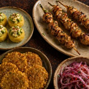 South American Tapas: Anticuchos, Causas y más
