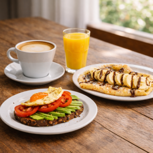 Brunch all day en Waffle Break