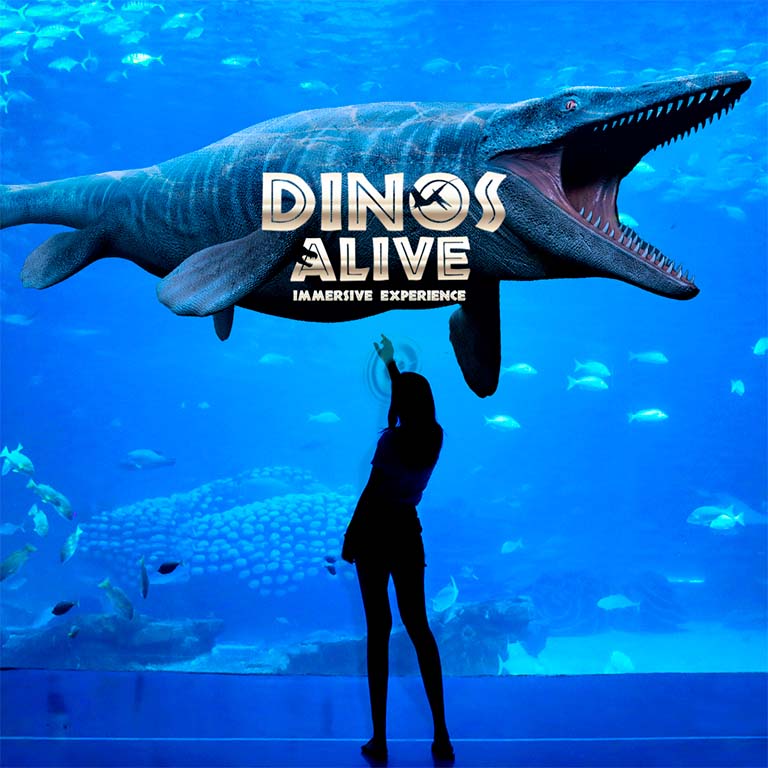 Dinos Alive: una experiencia inmersiva - Lista de espera