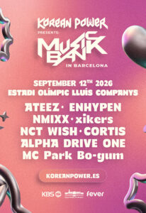 Korean Power presents: Music Bank World Tour Barcelona 2026 en Estadi Olímpic