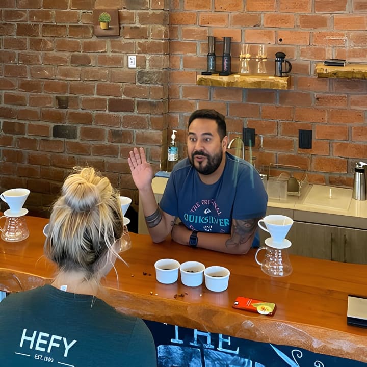 Degustación de cafés especiales en Terrua Café - Imagen 4