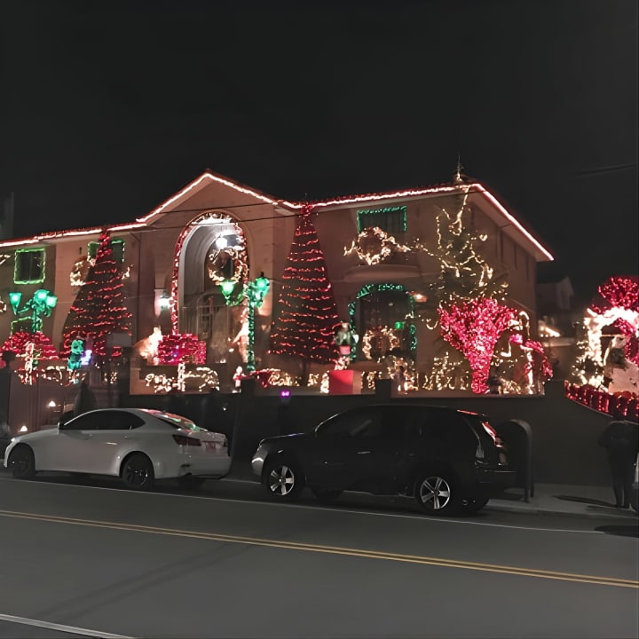 Recorrido a pie por las luces de Navidad de Brooklyn en Dyker Heights - Imagen 9