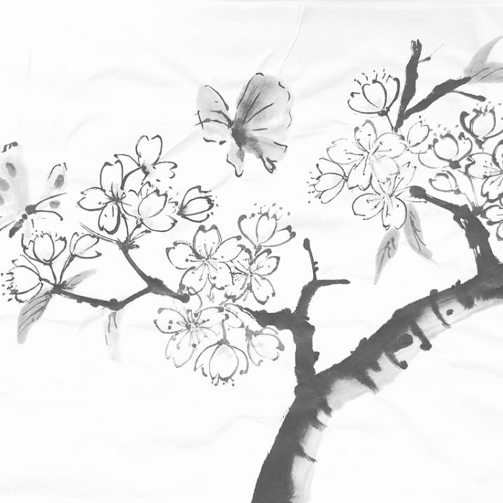 Clase de pintura con tinta japonesa - Imagen 9
